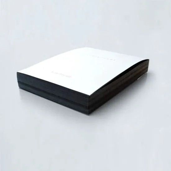 warm metal Kamiterior Colour Notepad