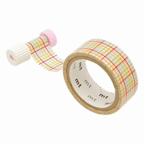 resilient Kanmido Maco Washi Tape Holder - Pastel Pink