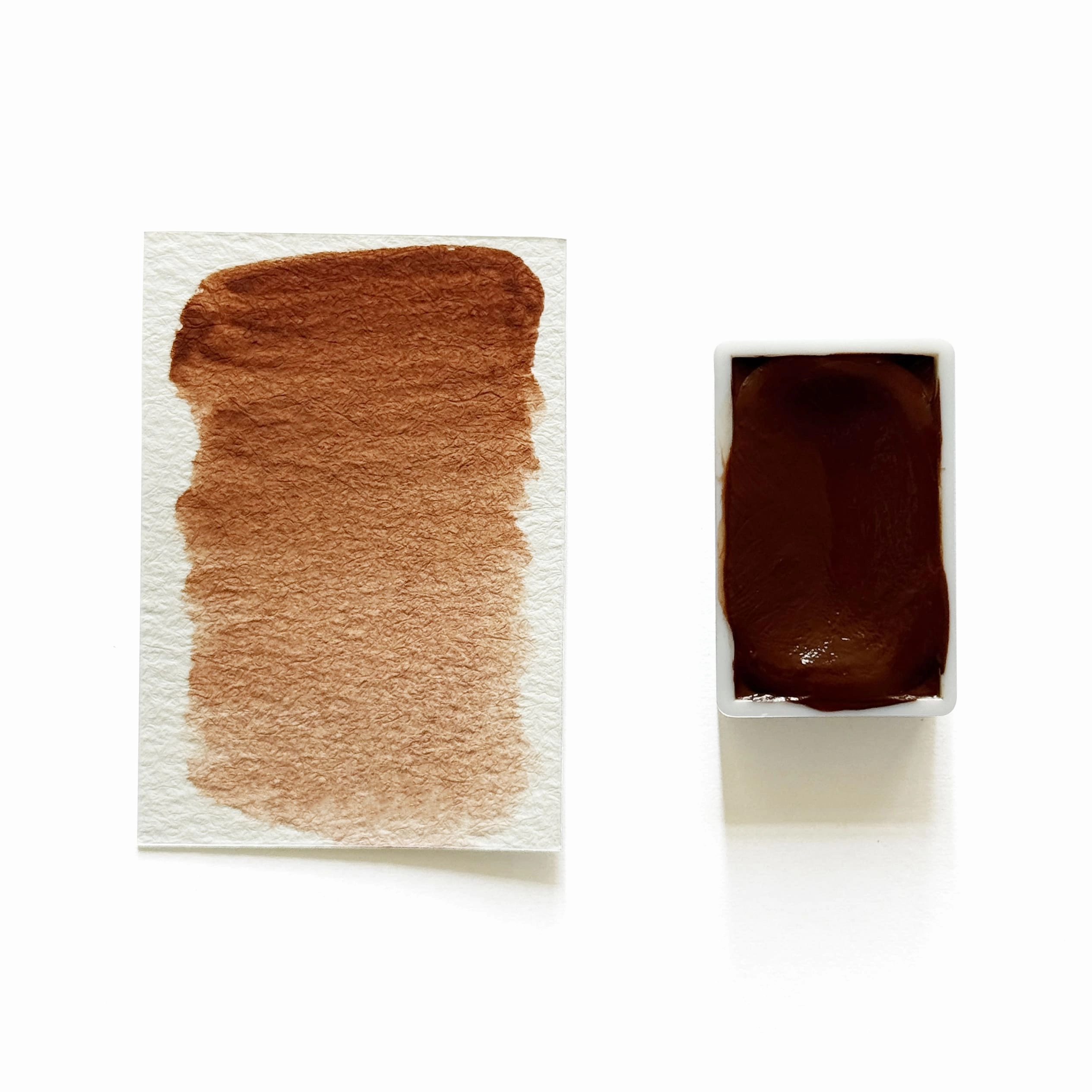 Karamay Ochre - Artist Grade Handmade Honey Based Watercolor Paint Full Pan 3.2Ml bright popular