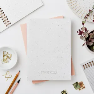 eco magnetic Katie Leamon Wiro Marl Notebook - Blank And Dot Grid