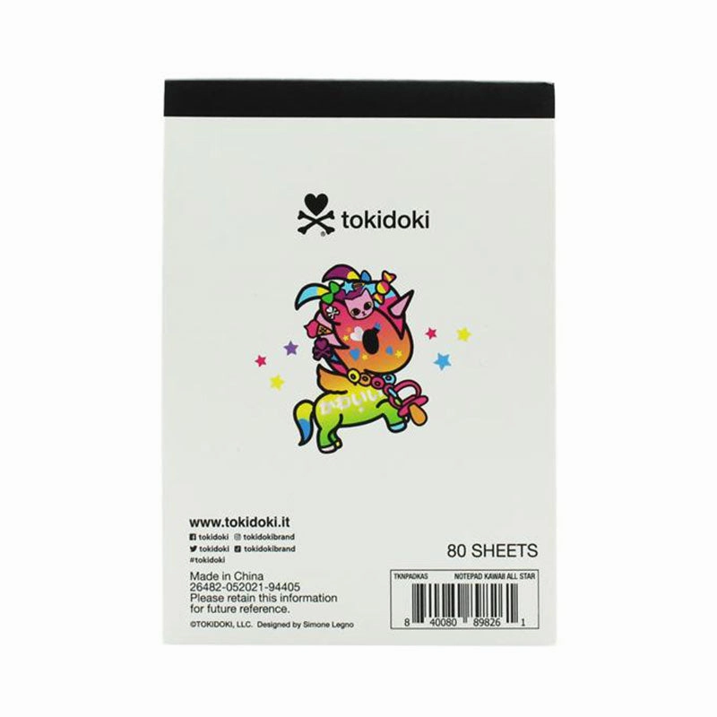 Kawaii All Stars Notepad Tokidoki shiny leather