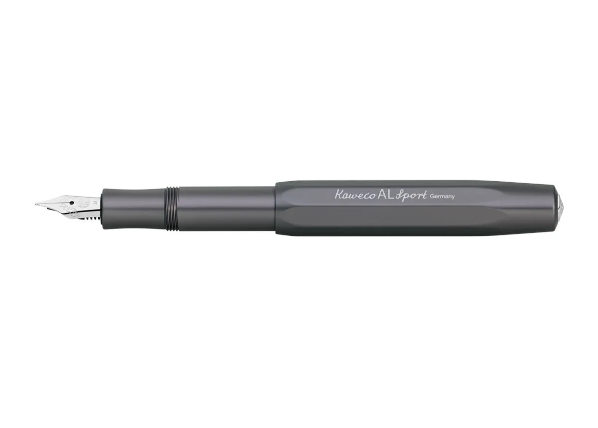 mini durable Kaweco Al Sport Grey Fountain Pen
