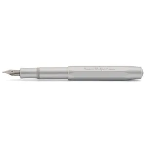 Kaweco Al Sport Silver Fountain Pen collapsible loose