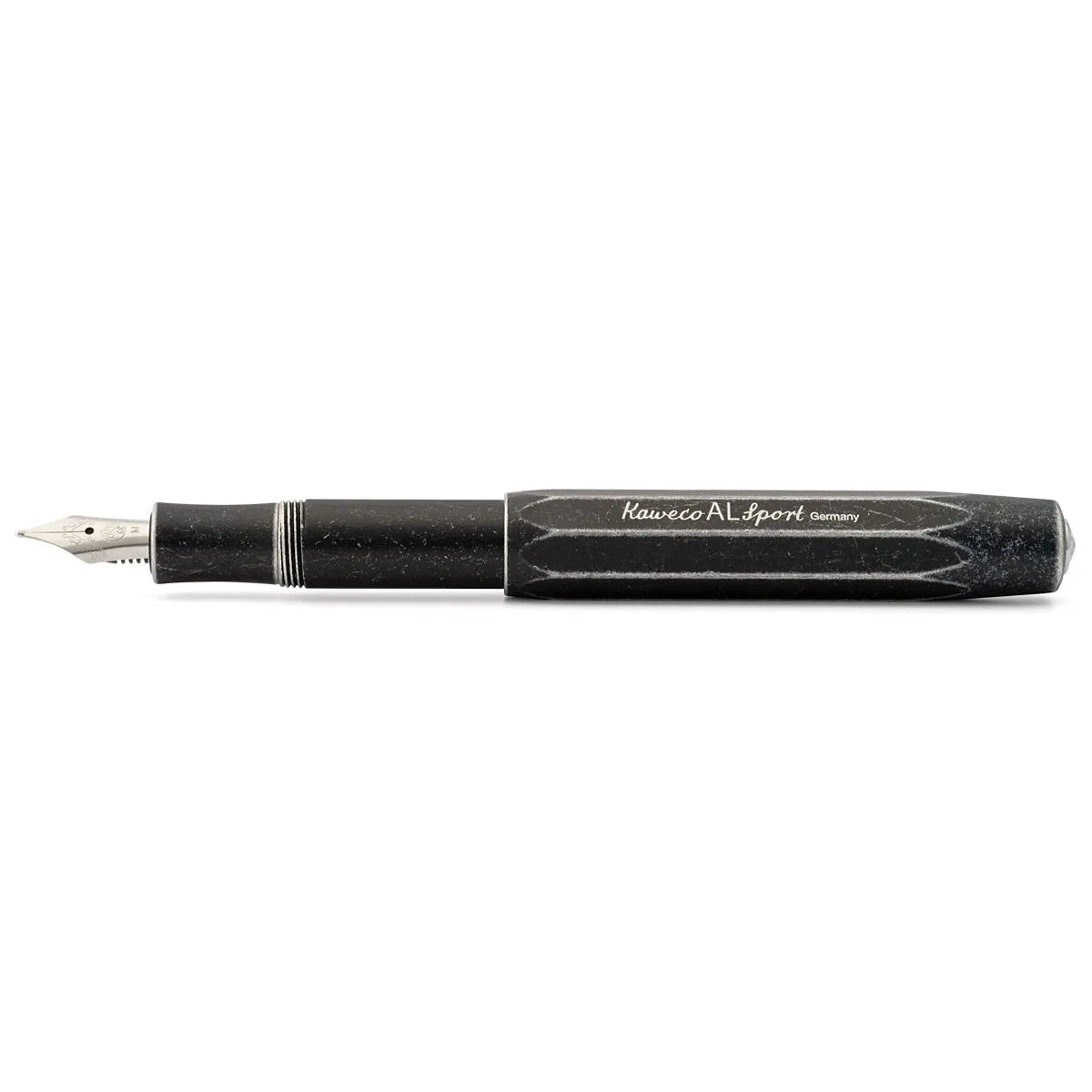 Kaweco Al Sport Stonewashed Black Fountain Pen essential professional