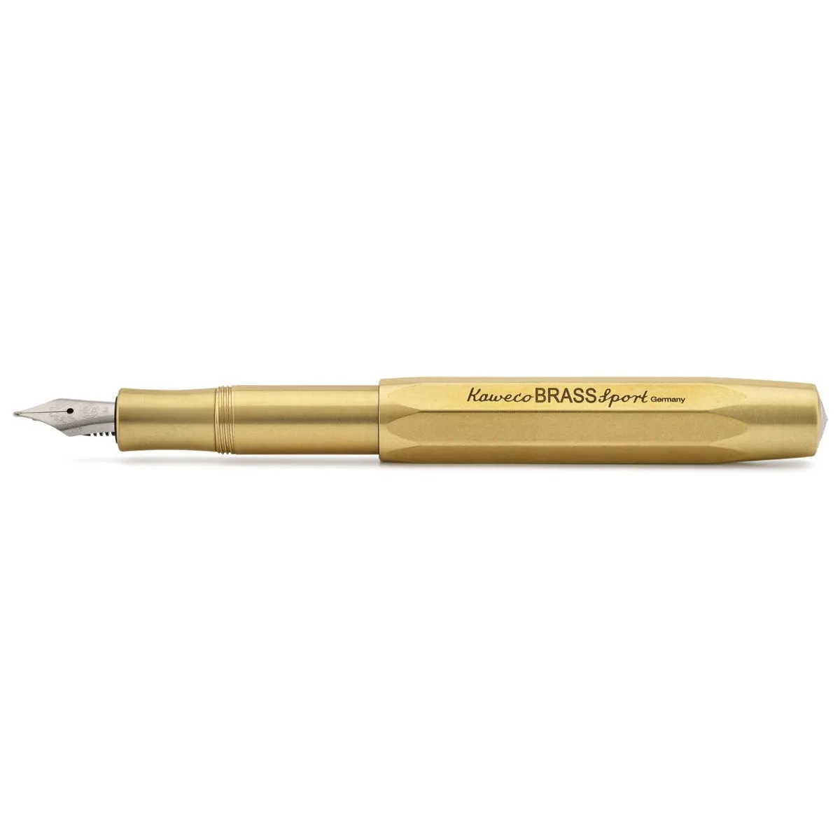 Kaweco Brass Sport Fountain Pen wide giant