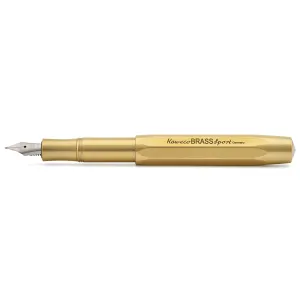 Kaweco Brass Sport Fountain Pen wide giant