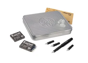 biodegradable Kaweco Calligraphy Sport Set Black