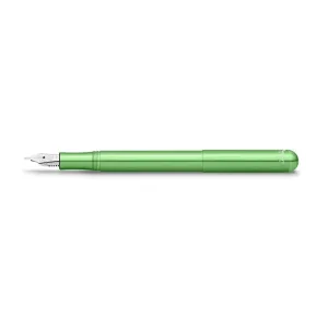 round biodegradable Kaweco Liliput Green Fountain Pen