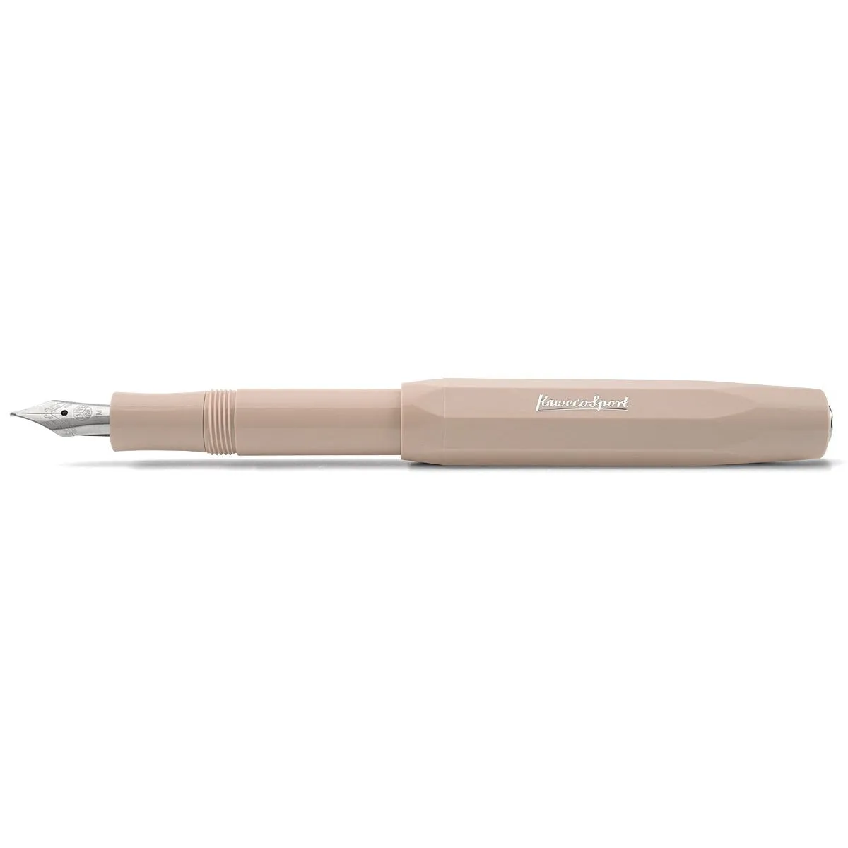 Kaweco Skyline Sport Macchiato Fountain Pen linen leather