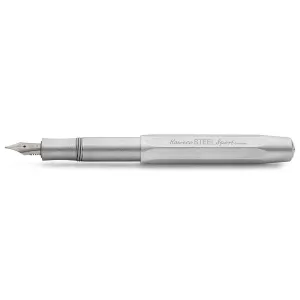 Kaweco Steel Sport Fountain Pen glossy flexible