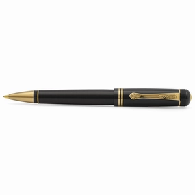 robust metal Kaweco Dia 2 Pvd Gold Ballpoint Pen