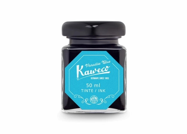 Kaweco Ink Bottle Paradise Blue round
