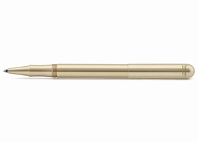 boxed Kaweco Liliput Brass Capped Ballpoint Pen