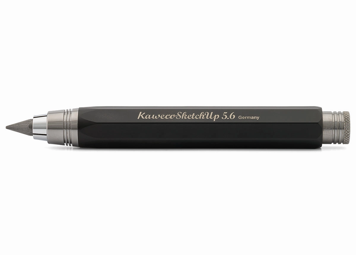 round expandable Kaweco Sketch Up Matte Black Mechanical Pencil