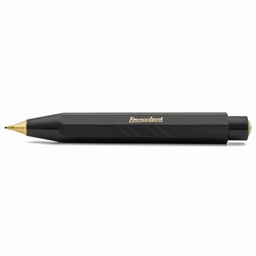 Kaweco Sport Guilloch 1935 Black Mechanical Pencil wide mini