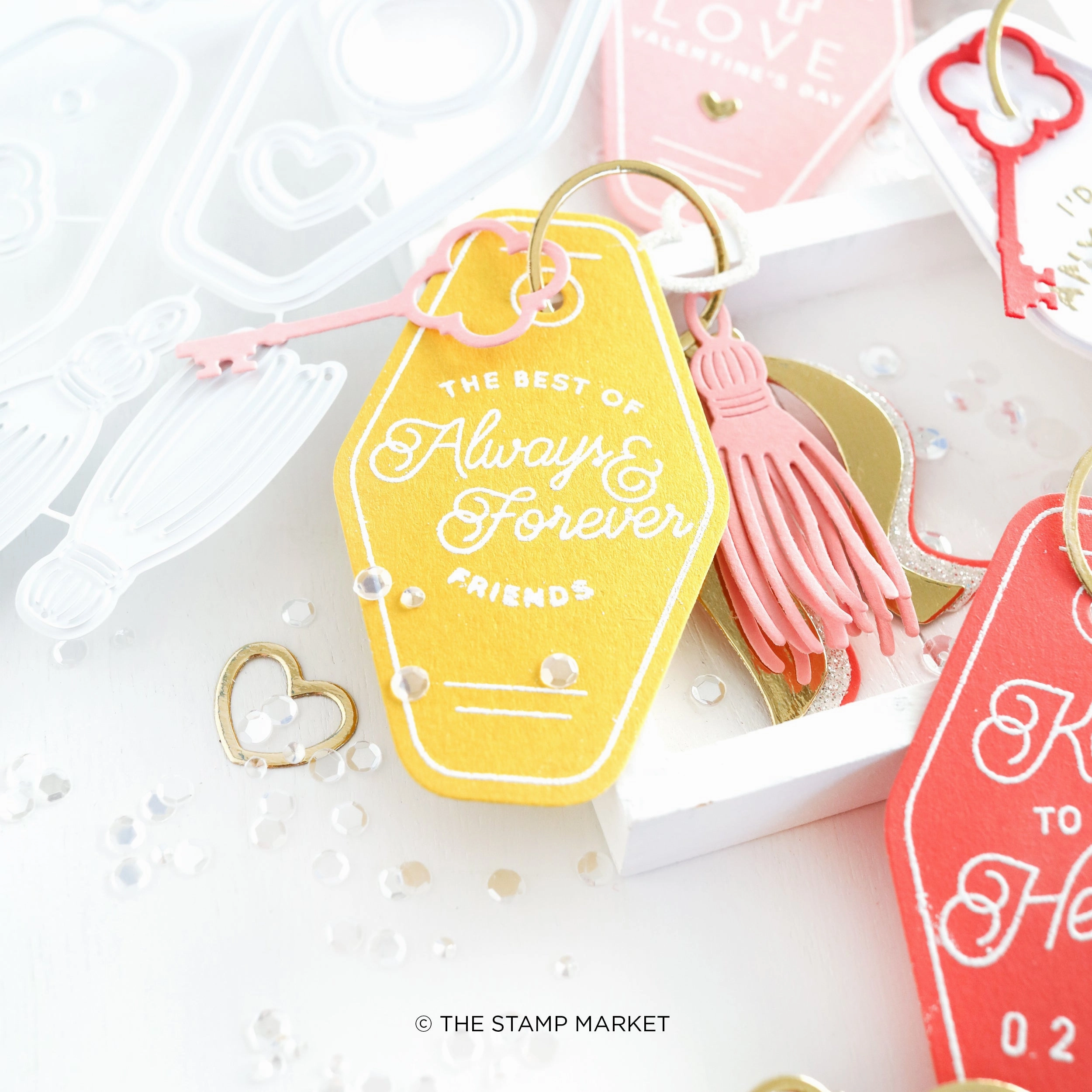 ceramic Key To My Heart Stamp