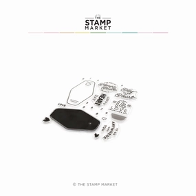 luxury stackable Key To My Heart Stamp