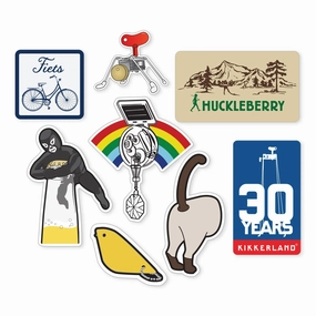 Kikkerland Sticker Pack #2 new