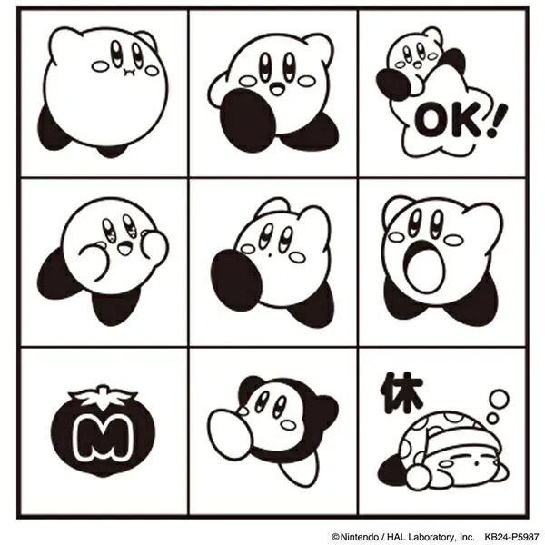 tall Kirby Planner Companion Stamp
