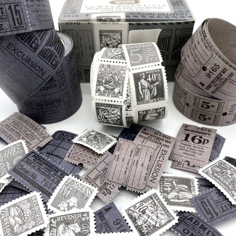 49 And Market Ticket Essentials - Pewter steel