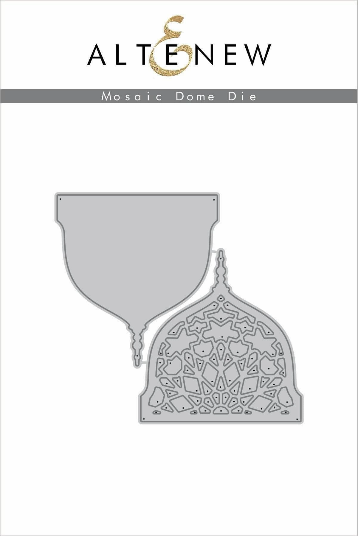 classic locking Mosaic Dome Die Set