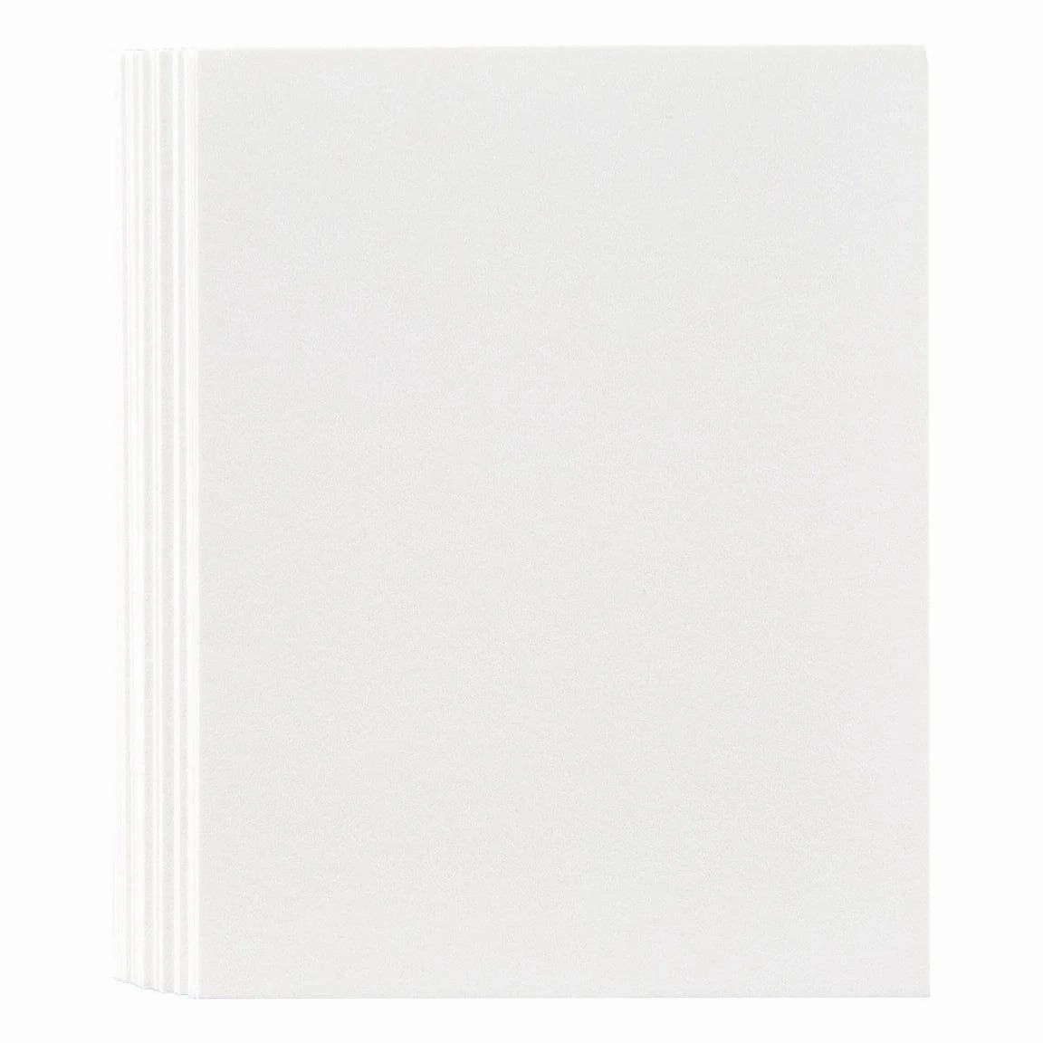wrapped Porcelain Betterpress A2 Cotton Card Panels - 25 Pack