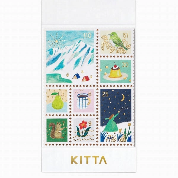 Kitta Stamp Sticker Collection 3 warm