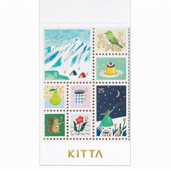 Kitta Stamp Sticker Collection 3 durable