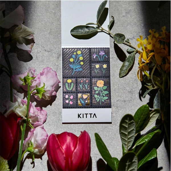 Kitta Stamp Sticker Flower new