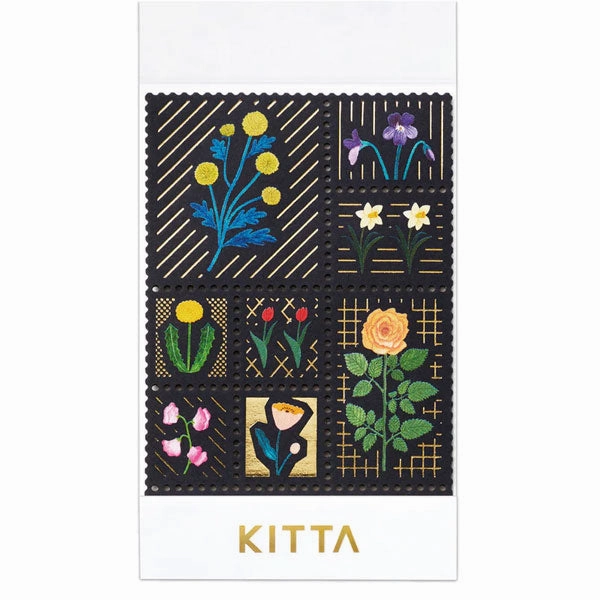 Kitta Stamp Sticker Flower budget stackable