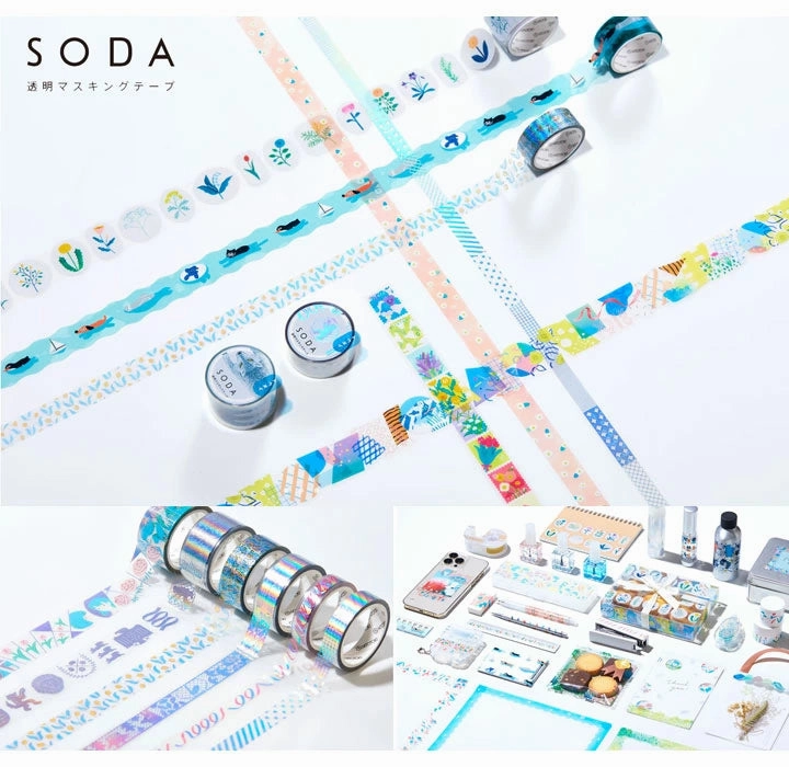 Kitte Clear Tape Soda pack