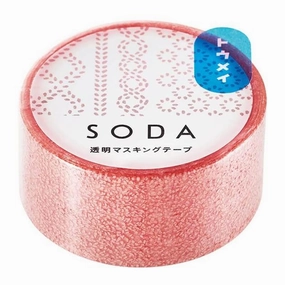 Knit Clear Tape Soda metallic multipack