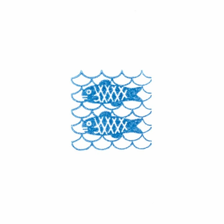 Kori Jirushi Crystal Clarity Stamp- Fish economical bold