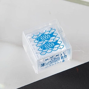 Kori Jirushi Crystal Clarity Stamp- Fish ceramic