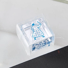 Kori Jirushi Crystal Clarity Stamp- Girl cotton narrow