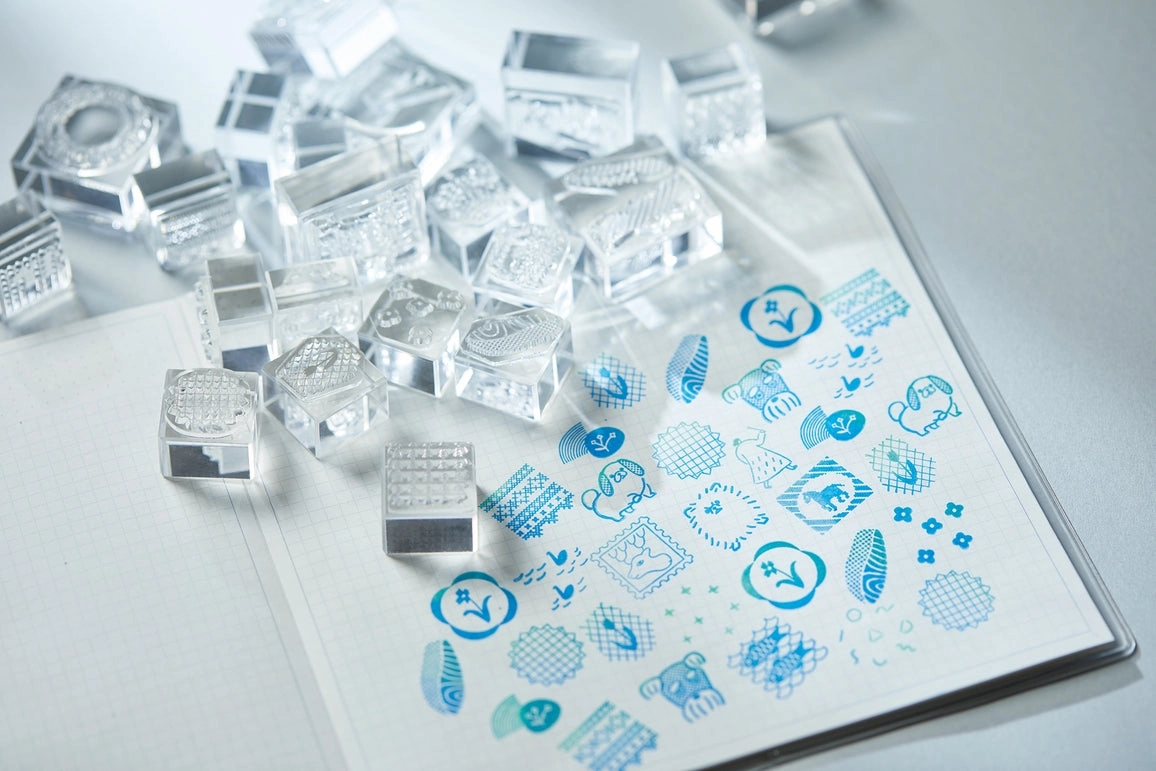 antislip Kori Jirushi Crystal Clarity Stamp Set- Animals
