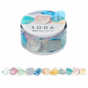 Koseki Clear Tape Soda durable