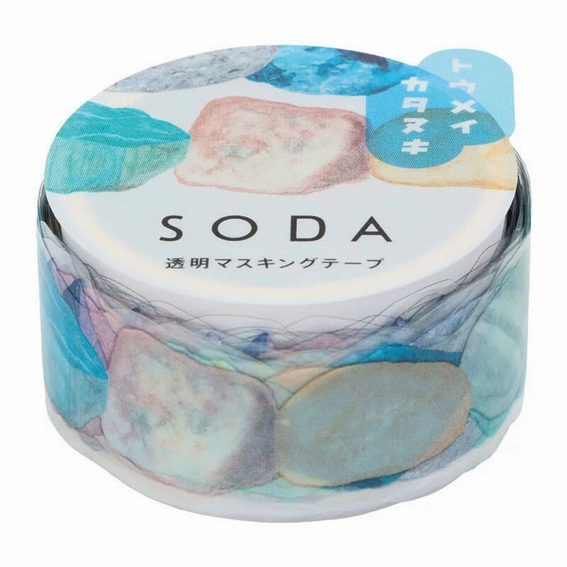 seasonal Koseki Clear Tape Soda