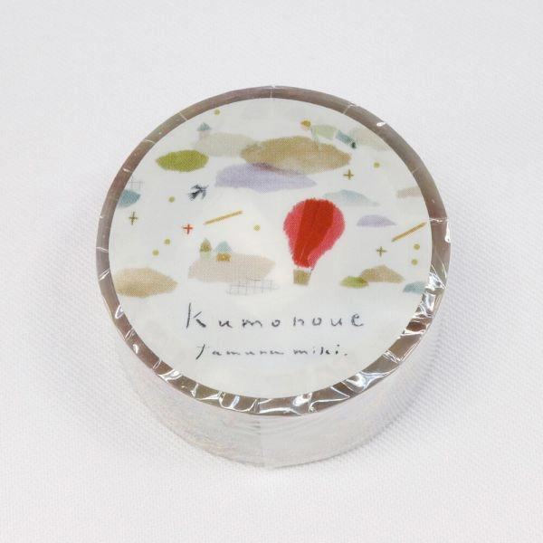 Kumonoue Tamura Miki Clear Pet Tape retro magnetic