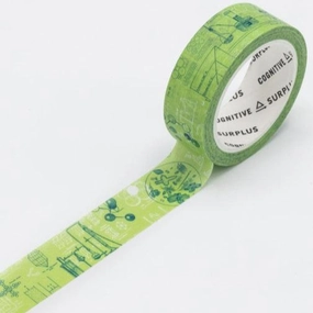 Lab Science Washi Tape matte