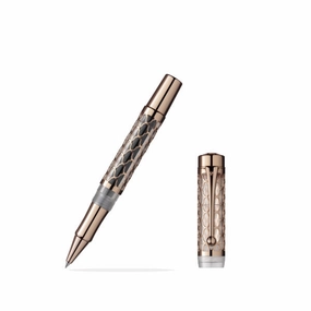 Laban Flora Rose Gold Rollerball Pen wide loose