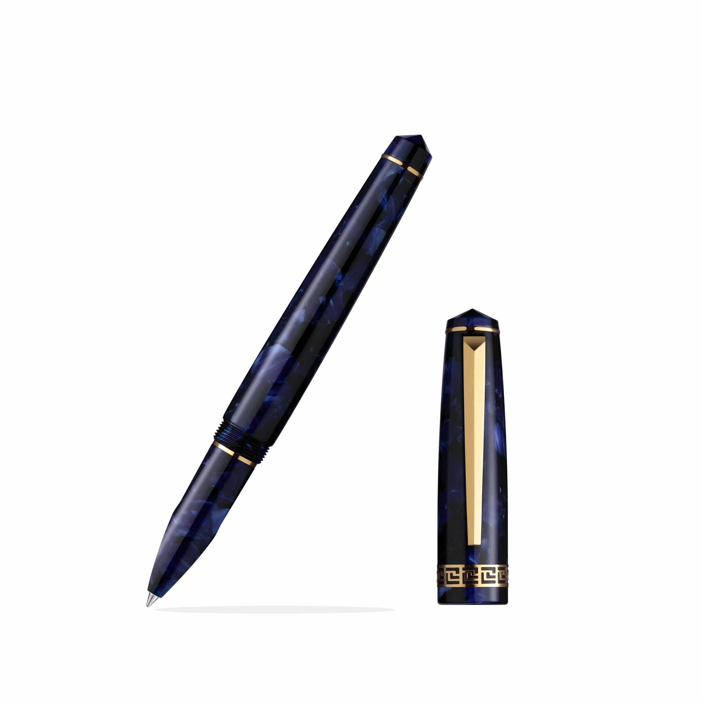 small Laban Rosa Blue Rollerball Pen