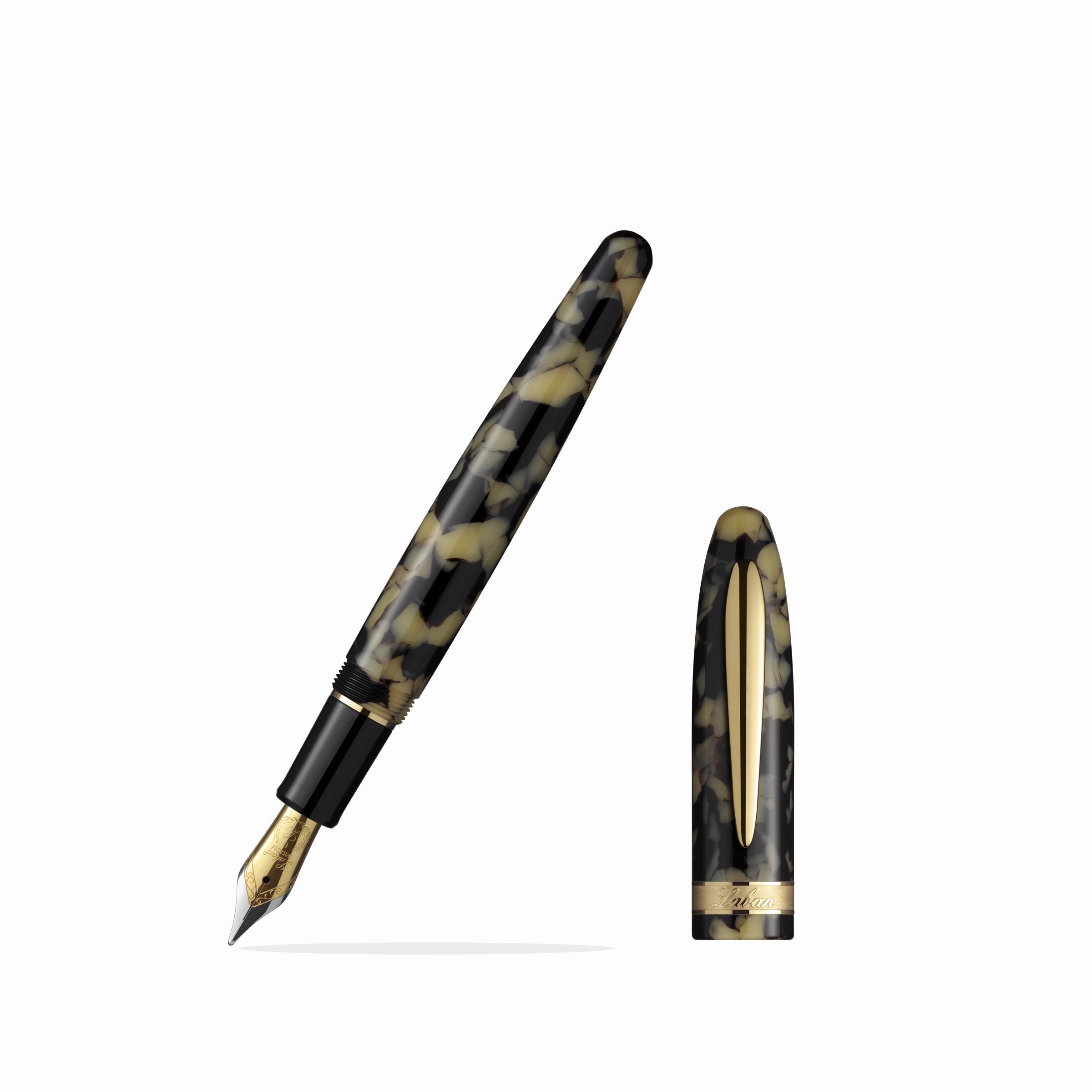 Laban Taroko Dark Forest Fountain Pen linen superior
