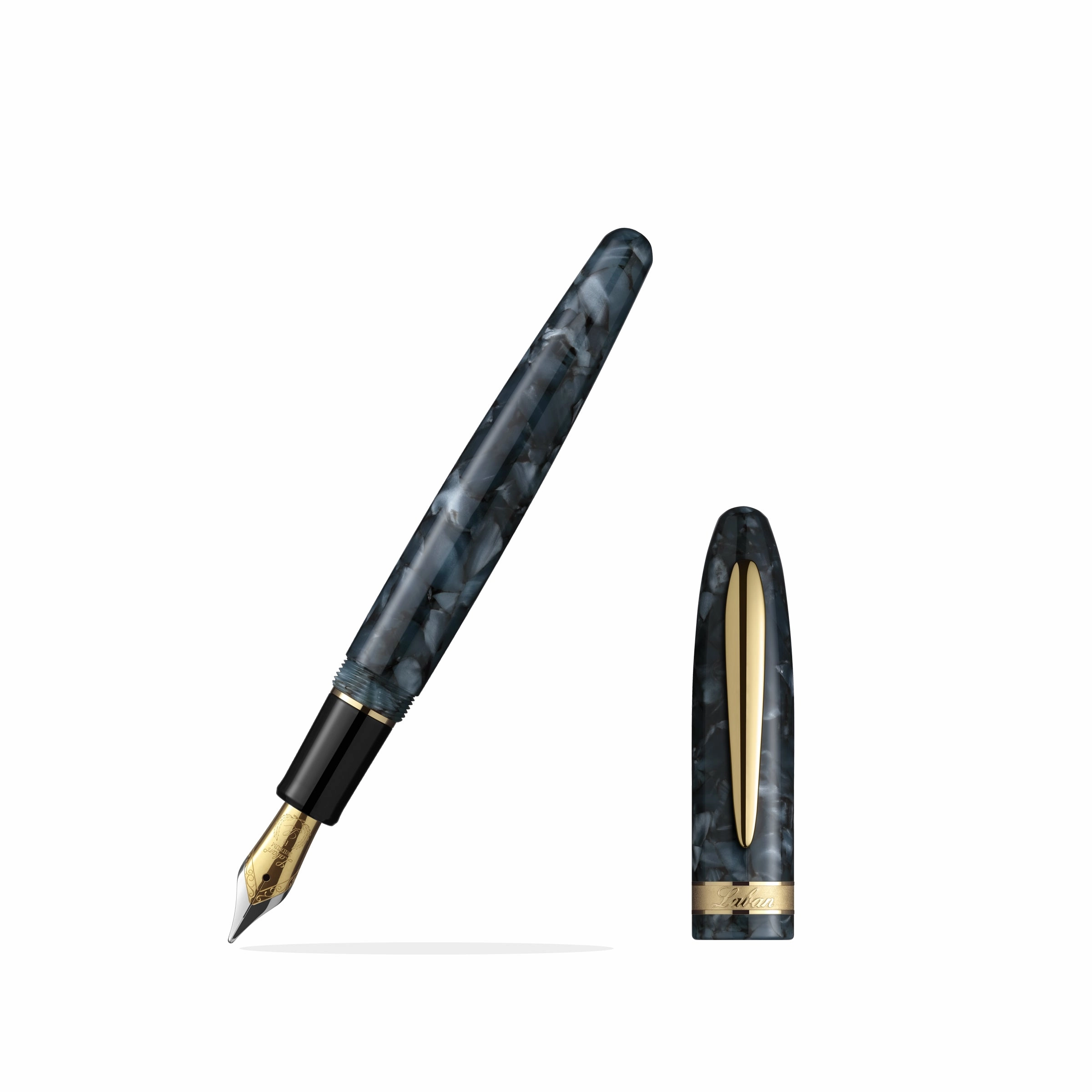 set loose Laban Taroko Marble Gorge Fountain Pen