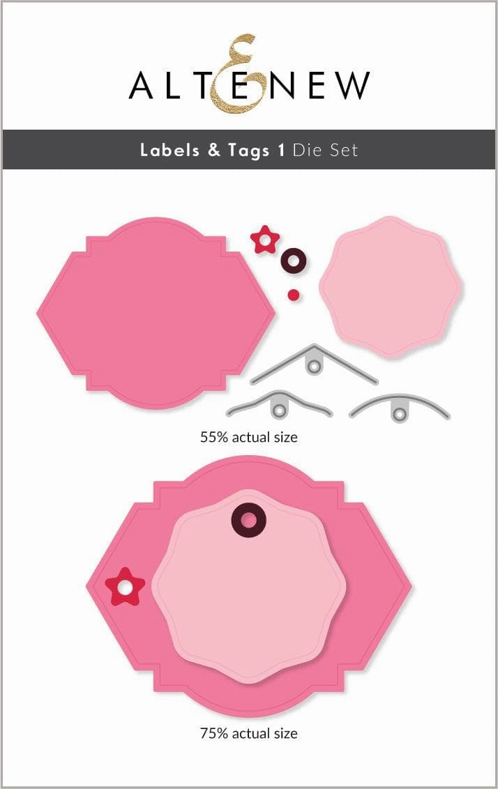glass Labels & Tags 1 Die Set
