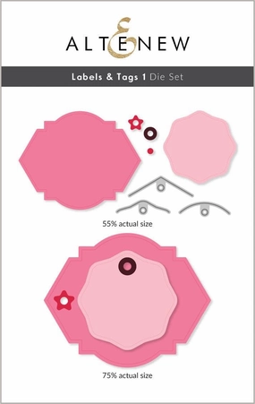 glass Labels & Tags 1 Die Set