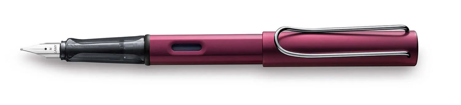 Lamy Al-Star Purple Fountain Pen resin linen