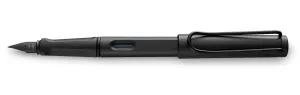tiny Lamy Safari Charcoal Fountain Pen