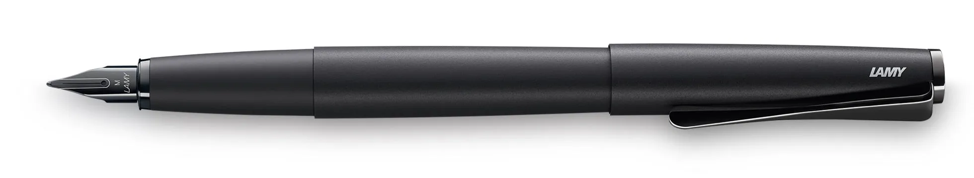 pastel Lamy Studio All Black Fountain Pen