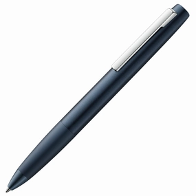 Lamy Aion Special Edition Deep Dark Blue Ballpoint Pen ergonomic